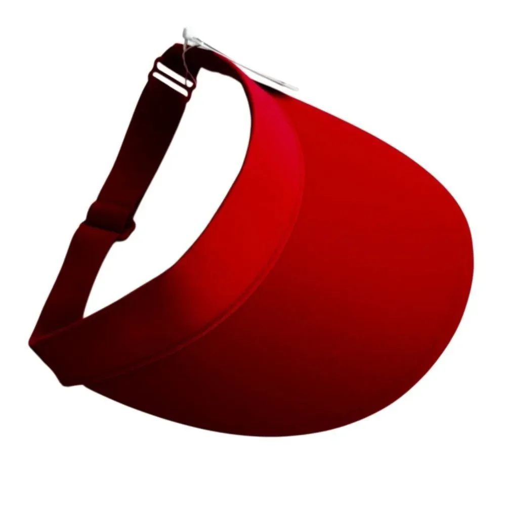 Lululemon Womens Fast Paced Wide Band Running Visor Lulu Red